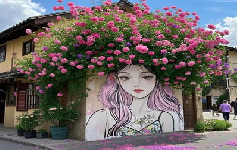 镇雄怎么设计网红打卡墙绘