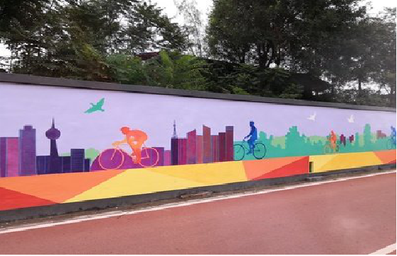 镇雄墙体彩绘-围墙