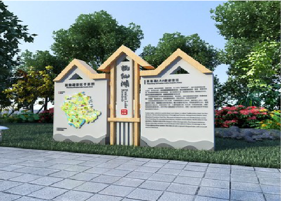 镇雄景区标识标牌设计要求。