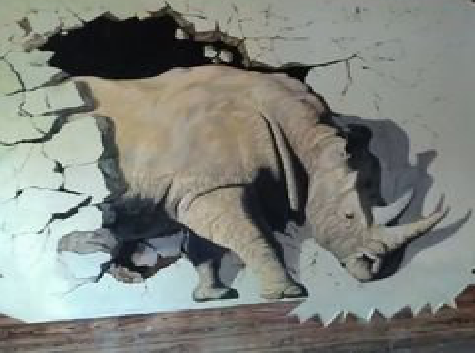 镇雄在墙绘中，如何绘制3D效果？