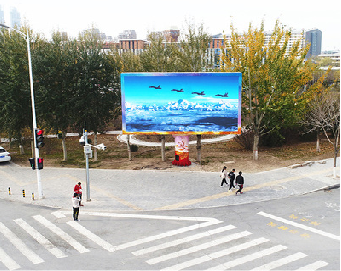 镇雄户外大屏广告投放要点。